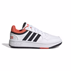 Chaussures pour Enfant Adidas Hoops 3.0 K GZ9673 - Noir - Synthétique - Lacets