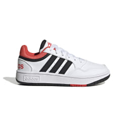 Chaussures pour Enfant Adidas Hoops 3.0 K GZ9673 - Noir - Synthétique - Lacets