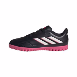Chaussures de football ADIDAS Copa PURE4 TF JR Noir - Mixte/Enfant - Crampons moulés - Terrain synthétique