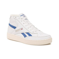 Chaussures en cuir REEBOK Club C Form Hi pour homme - Blanc