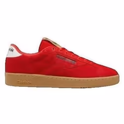 Sneakers Club C Grounds Daim Rouge