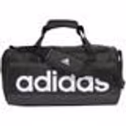 Sac de sport - ADIDAS - Linear duffel m - Polyester recyclé - Noir - Bandoulière ajustable