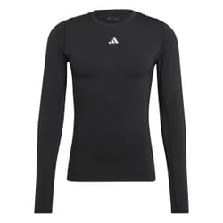 T-shirt homme Adidas Techfit Aeroready à manches longues - Noir