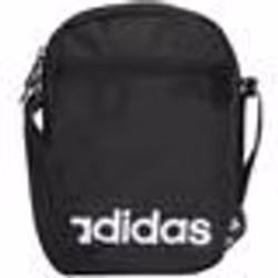 Sacoche pochette bandoulière - Adidas - Linear org - Noir - 100% Polyester - Ajustable