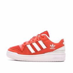 Baskets Rouges/Blanches Garçon Adidas Forum
