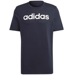 T-shirt - ADIDAS - M Lin SJ T - Bleu marine - Manches courtes - Respirant