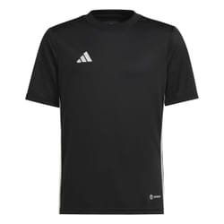 T-shirt de football enfant ADIDAS Tabela 23 Jr à manches courtes noir respirant