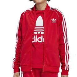 Veste Rouge Garçon Adidas Track Top