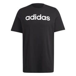 Tee shirt manches courtes - Adidas - M lin sj t - 100% Coton - Noir - Regular