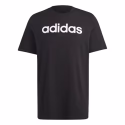 Tee shirt manches courtes - Adidas - M lin sj t - 100% Coton - Noir - Regular