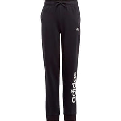 Pantalon adidas G Lin Pt - Noir-Blanc - 7 ans Fille - Coupe ajustée - Taille élastique - Poches avant