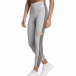 Legging - Adidas - W Flower Leg - Gris - Taille élastique - Fleurs en relief