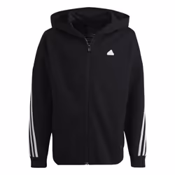 Sweat à capuche zip Adidas Junior noir - ADIDAS - Vêtement - Manches longues - Col capuche - Mixte