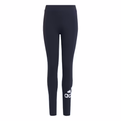 Leggings Multisport Enfant ADIDAS G ESS BL TIG - Noir/Blanc/Bleu - Taille mi-haute et ajustement serré