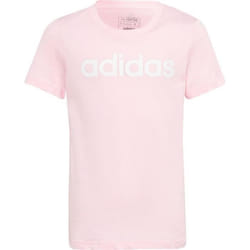T-shirt Adidas G Lin pour filles - Rose - Coupe ajustée - Manches courtes