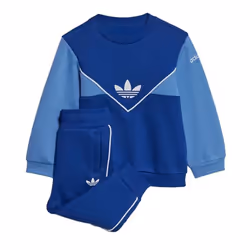 Survêtement Bleu Garçon Adidas Crew Set