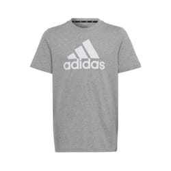 T-shirt enfant - ADIDAS - Big Logo Tee JR - Manches courtes - Gris - 100% coton