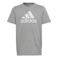 T-shirt enfant - ADIDAS - Big Logo Tee JR - Manches courtes - Gris - 100% coton