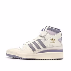 Baskets Blanches/Violettes Homme Adidas Forum 84
