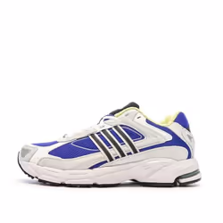 Baskets Blanches/Bleu Homme Adidas Response