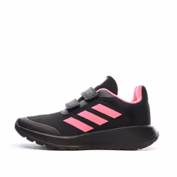 Baskets Noires/Roses Garçon/Fille Adidas Tensaur Run 2.0
