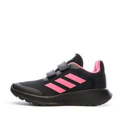 Baskets Noires/Roses Garçon/Fille Adidas Tensaur Run 2.0