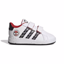 Baskets Blanches Bébé Adidas Grand Court Spider-Man