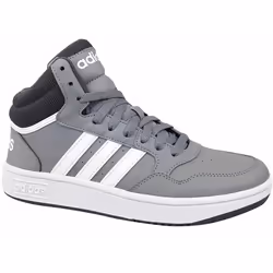 Basket-ball - ADIDAS - Hoops Mid 3.0 K - Femme - Gris - Indoor - Multisport - Respirant