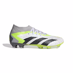 Chaussures de football - ADIDAS - Predator Accuracy2 Fg M - Blanc - Crampons moulés - Terrain sec