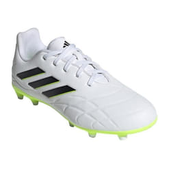 Chaussures ADIDAS Copa PURE3 FG JR Blanc - Mixte/Enfant