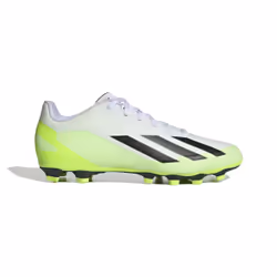 Chaussures de football - ADIDAS - Crazyfast.4 FXG - Blanc - Moulés - Respirantes