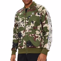 Sweat Zippé Kaki Homme Adidas Camo
