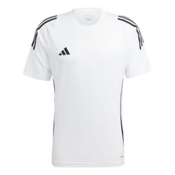 Chemise - ADIDAS - Tiro 24 Jersey IS1019 - Homme - Blanc - Coupe ajustée - Manches courtes