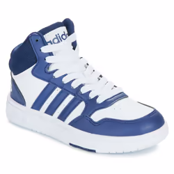 Chaussure Hoops Mid en Blanc