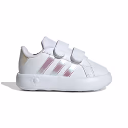 Baskets - Adidas - Grand Court 2.0 - Fermeture par scratch - Empeigne en cuir synthétique - Semelle EVA