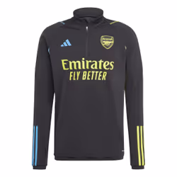 Arsenal Sweat 1/2 zip Noir Homme Adidas Tiro 24