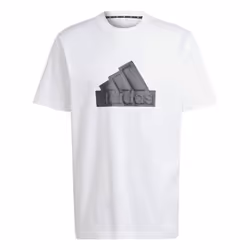 Tee shirt manches courtes - Adidas - M fi bos t - Blanc - Regular - Homme