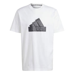 Tee shirt manches courtes - Adidas - M fi bos t - Blanc - Regular - Homme