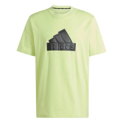 Tee shirt manches courtes - Adidas - M fi bos t - Jaune - Homme - Regular