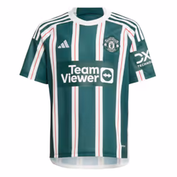 Maillot Extérieur Manchester United 23/24 Enfants en Vert