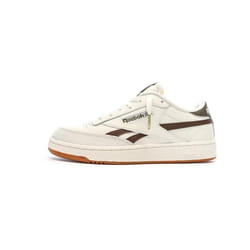 Baskets Ecru/Marron Homme Reebok Club C Revenge