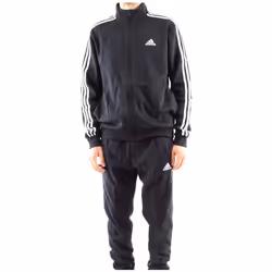 Survêtement Adidas Basic 3-Stripes Fleece pour Homme - Noir