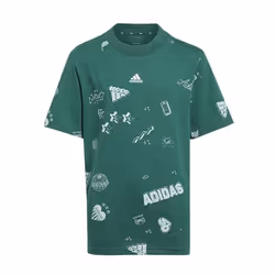 T-shirt ADIDAS IA1562 Vert - Homme/Adulte - 100% coton - Manches courtes - Col arrondi