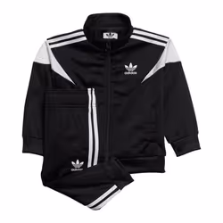 Survêtement Noir Garçon Adidas Tracksuit Rekive