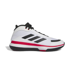 Chaussures de Basketball - ADIDAS - Bounce Legends - Blanc/Rouge - Homme - Tige synthétique
