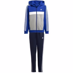 Survêtement Enfant - Adidas - Tiberio 3-Stripes - Fleece Colorblock - Bleu - Manches Longues