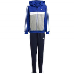 Survêtement Enfant - Adidas - Tiberio 3-Stripes - Fleece Colorblock - Bleu - Manches Longues