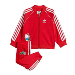 Survêtement Rouge Fille Adidas IM2247
