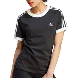 T-shirt Noir Femme Adidas 3 S Slim