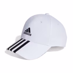 Casquette de baseball adidas 3-Stripes Twill - Blanc Noir - Adulte